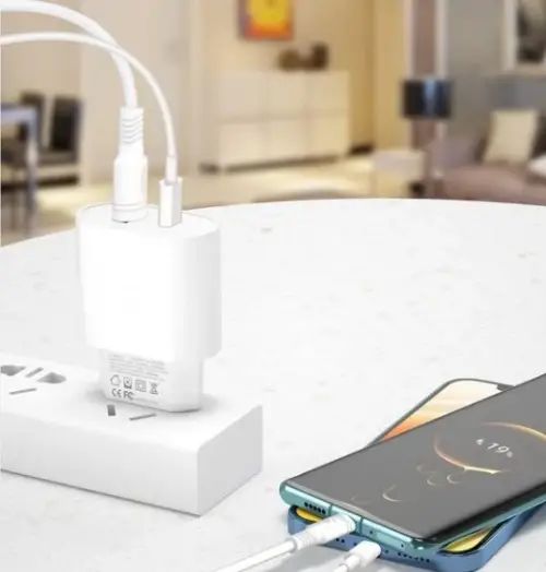 CARGADOR TREQA TIPO-C/USB 20W --- 12 UNIDADES - imagen 2