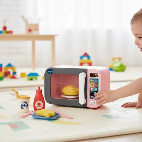 MICROONDAS INFANTIL LUCES Y SONIDO ABS 24x15.5cm - imagen 2