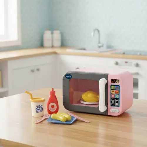 MICROONDAS INFANTIL LUCES Y SONIDO ABS 24x15.5cm - imagen 3