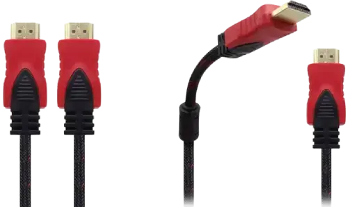 CABLE HDMI HDTV 1.5m REDONDO - imagen 1