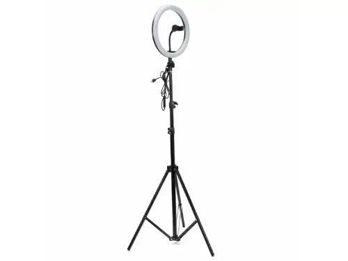 Aro De Luz Led 26 Cm +Trípode 2.10 Mts Soporte Para Celular - imagen principal