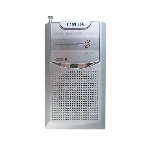 RADIO PORTÁTIL CMIK AM/FM 3.5mm 9.1x5.3cm - imagen principal