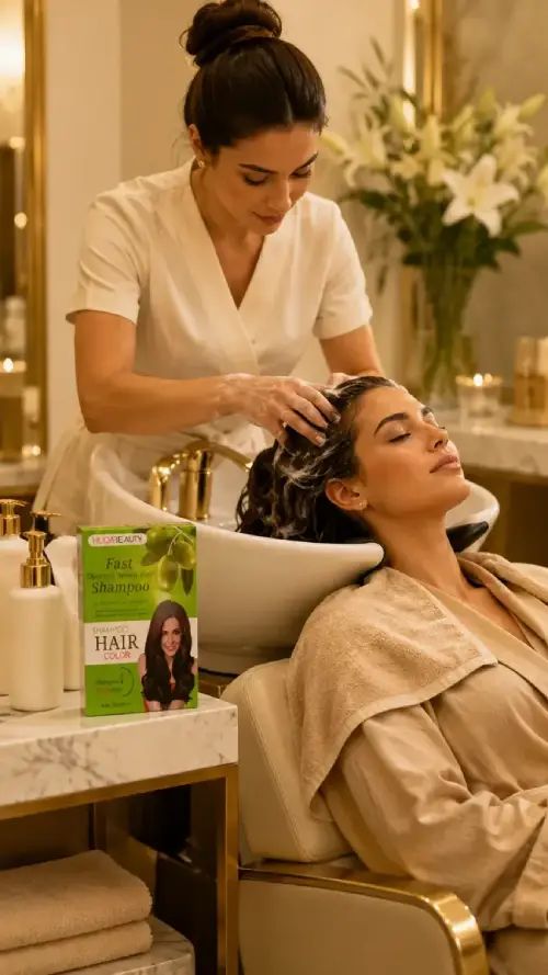 TINTA EN SHAMPOO TONO 4 CASTAÑO--- 10 UNIDADES - imagen 2
