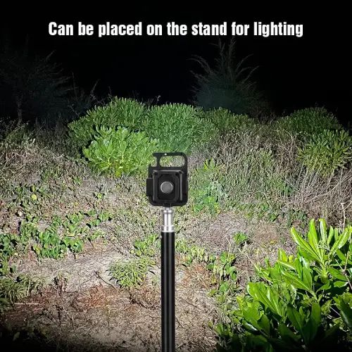 MINI LINTERNA DE CAMPING RECARGABLE USB c/DESTAPADOR Y GANCHO PARA COLGAR - imagen 4
