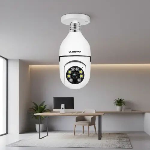 CÁMARA DE VIGILANCIA WI-FI FULL HD LED LENTE 3.6mm SD HASTA 64GB 355°/85° 15x6cm - imagen 3