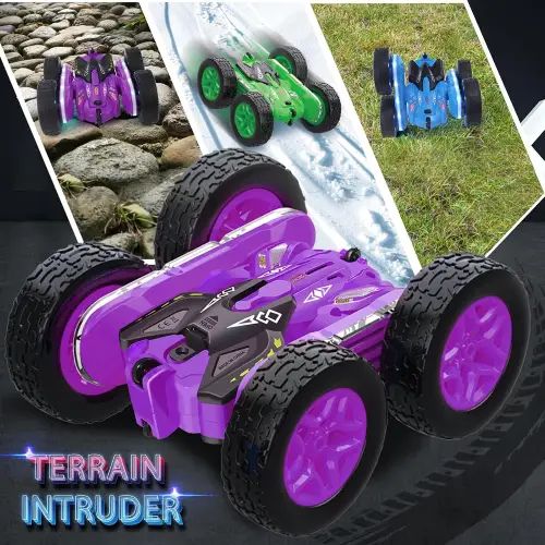 TRANSFORMER TODO TERRENO A CONTROL REMOTO LUCES LED 360° 16x14.5x8cm - imagen 4
