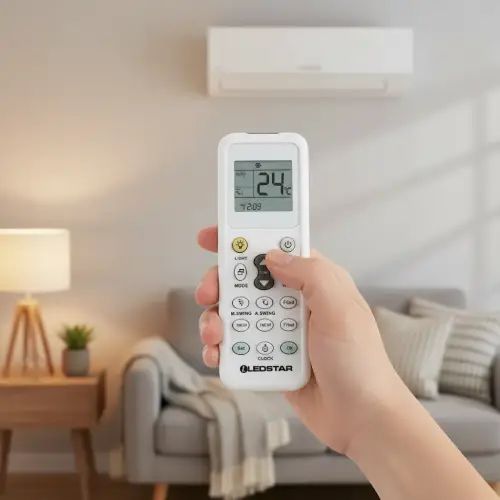 CONTROL UNIVERSAL AIRE ACONDICIONADO DISPLAY Y LINTERNA - imagen 3