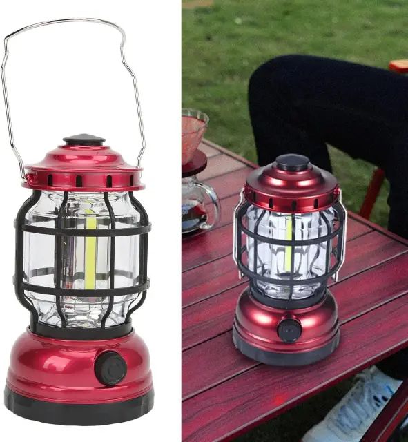 Linterna Led De Camping Recargable Con Energía Solar - imagen 2