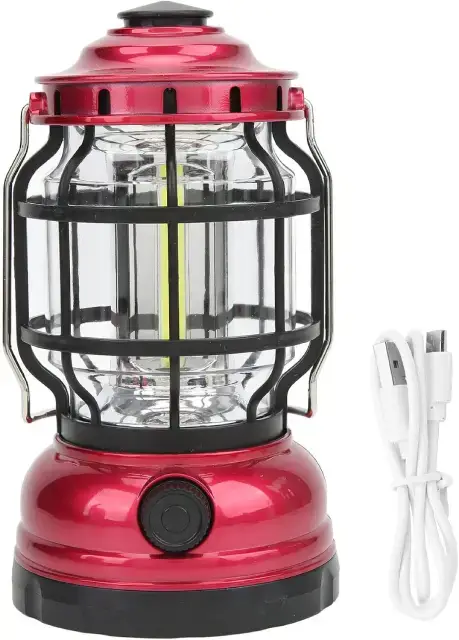 Linterna Led De Camping Recargable Con Energía Solar - imagen 1