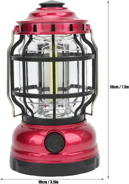 Linterna Led De Camping Recargable Con Energía Solar - imagen 3