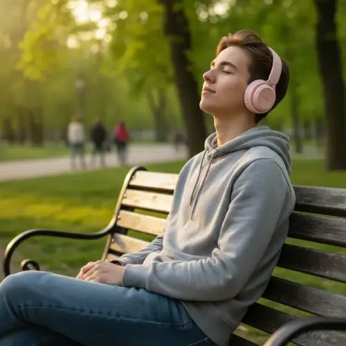 Auriculares Inalámbricos Bluetooth Plegables Varios Colores - imagen 2