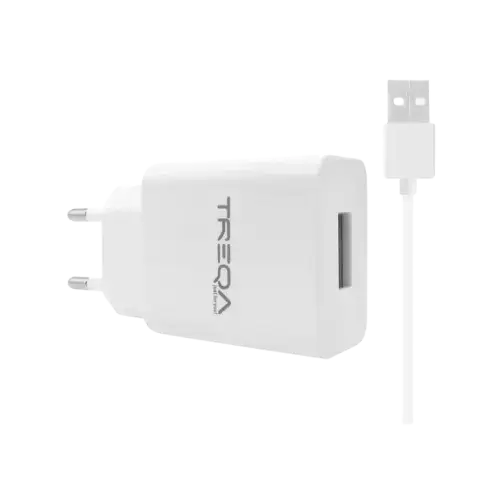 CARGADOR TREQA CON CABLE MICRO USB 5V 3.0A/9V 2.0A/12V 1.5A 100-240V - imagen 1