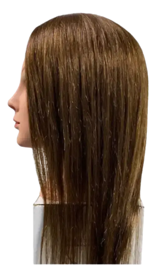 CABEZA MANIQUÍ DE PRÁCTICA PELO NATURAL - imagen 2