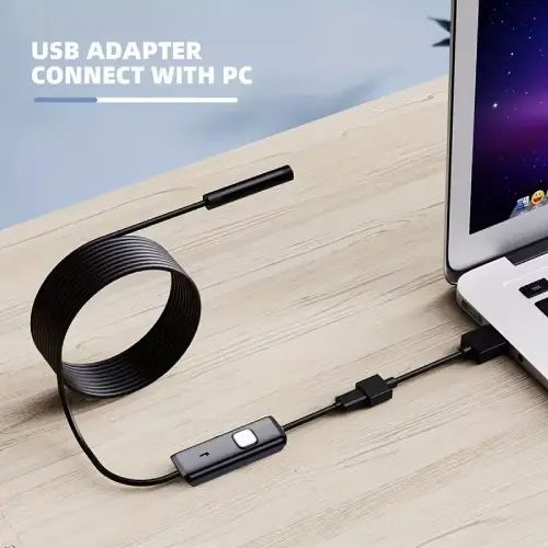 CÁMARA ENDOSCÓPICA USB Y TIPO C 5,5cm 640x480p - imagen 2