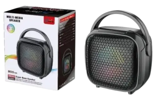 PARLANTE PORTÁTIL 3" CON MANIJA 800mAh 3W 16cm - imagen 1