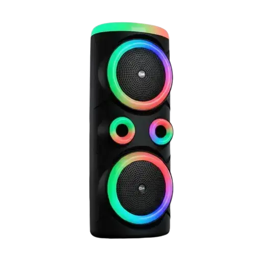 Parlante OM2056 de 70cm con microfono y luces LED RGB - imagen principal