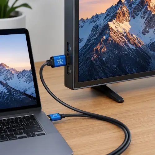 CABLE HDMI HDTV REDONDO PREMIUM 4K 3 METROS - imagen 4