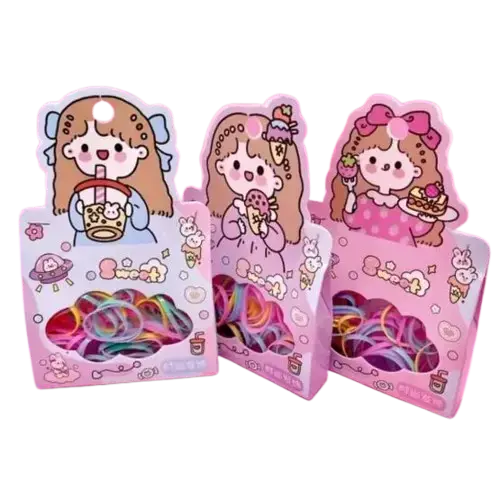Gomitas infantiles para el pelo varios colores y divertidas - imagen 1