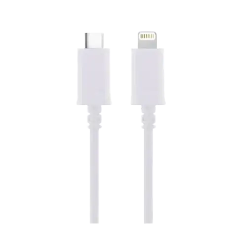 CABLE DE CARGA Y DATOS RÁPIDO TREQA TIPO C A LIGHTNING ABS 2.4A 5V 2M - imagen 1
