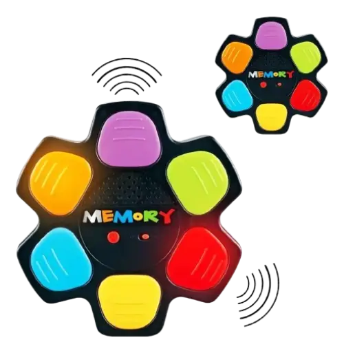 MEMORY GAME DISEÑO FLOR LUCES LED Y SONIDO 20x20cm - imagen 2