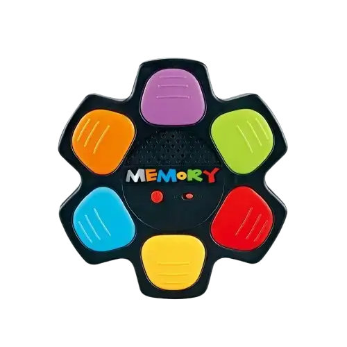 MEMORY GAME DISEÑO FLOR LUCES LED Y SONIDO 20x20cm - imagen 1
