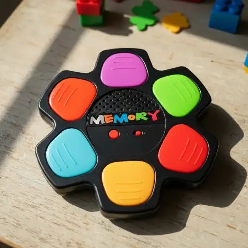 MEMORY GAME DISEÑO FLOR LUCES LED Y SONIDO 20x20cm - imagen 3