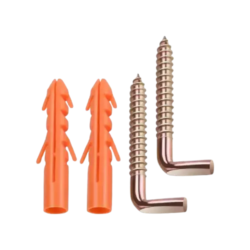 Set 2 Tornillos para Calefón Bronceados