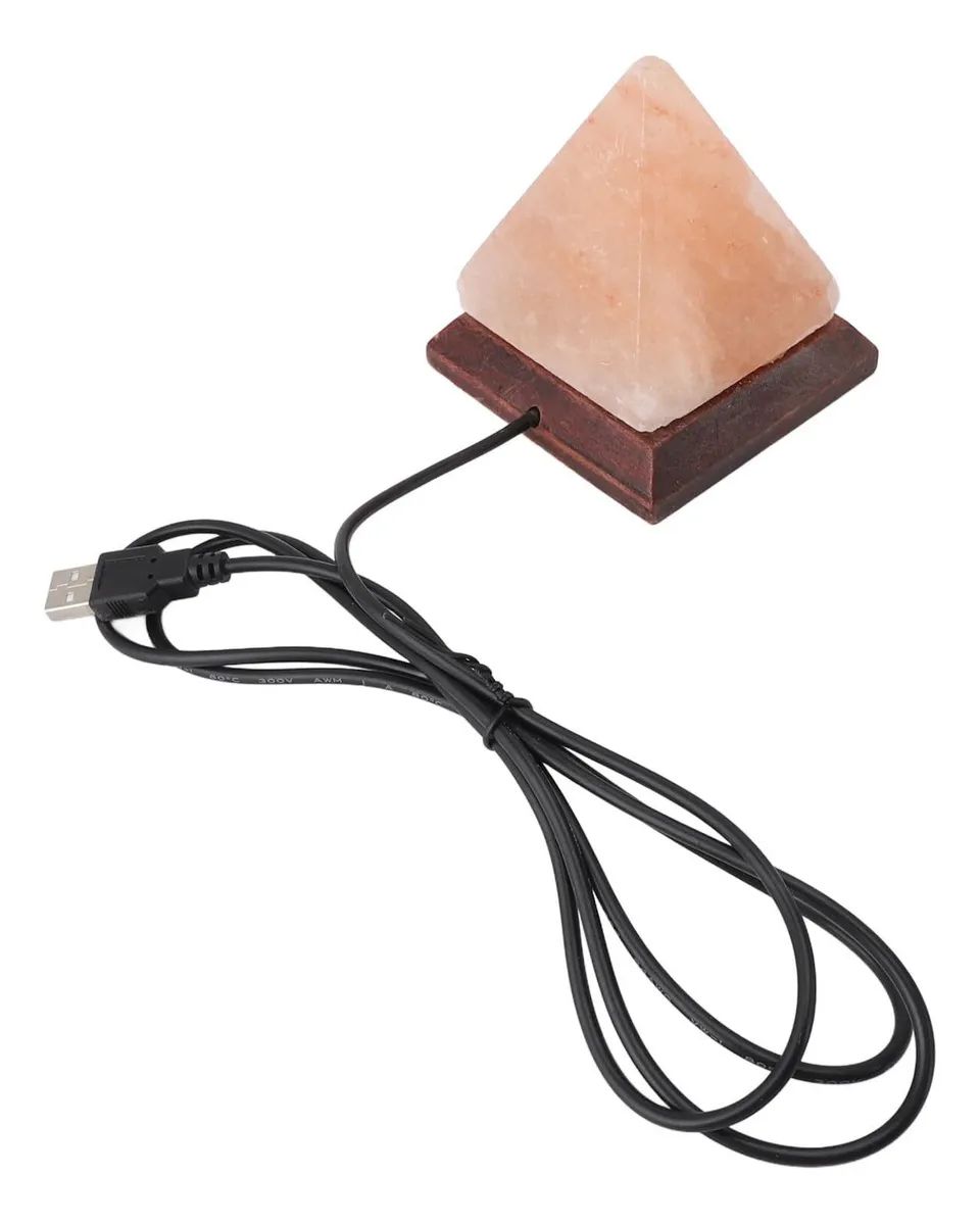 Lámpara De Sal Del Himalaya Usb - imagen 2