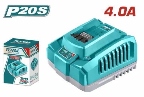 CARGADOR RÁPIDO 4A PARA BATERÍAS LITIO-ION 20V INDUSTRIAL - imagen 2