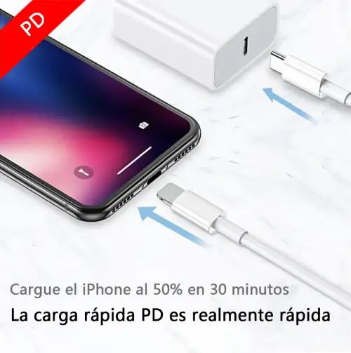 CABLE DE CARGA Y DATOS RÁPIDO TREQA TIPO C A TIPO C ABS 2.4A 5V 1M - imagen 2