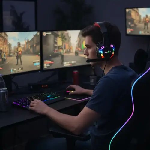 AURICULARES GAMING MISDE A66 – 7.1 SURROUND, RGB Y MICRÓFONO - imagen 3