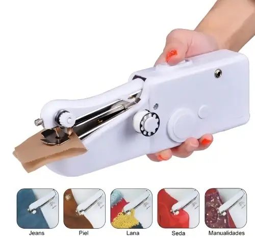 Mini máquina de coser portátil 6.3x20.7cm - imagen 3