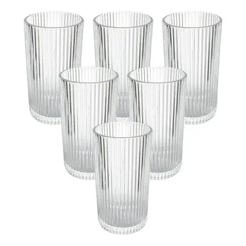 Set de vasos de vidrio 300 ml - imagen 1