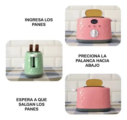TOSTADORA JUGUETE INFANTIL ABS 18x11.5cm - imagen 3