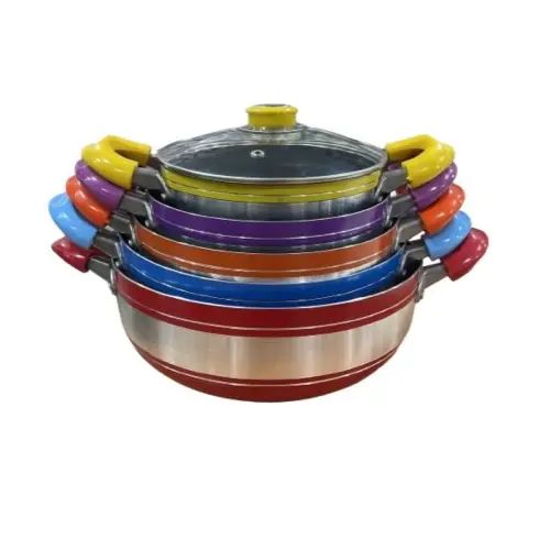 Juego de 5 ollas en teflón 18-20-22-24-26cm - imagen 2