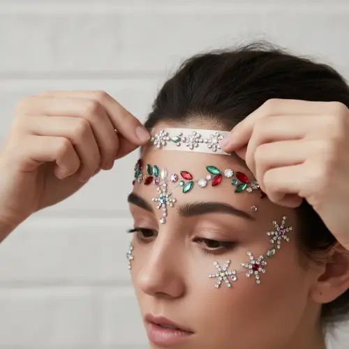 PIEDRITAS AUTOADHESIVAS PARA PELO DISEÑO REINA - imagen 2