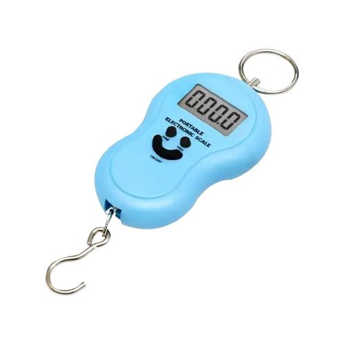 BALANZA DIGITAL PORTÁTIL PLÁSTICO HASTA 50KG
