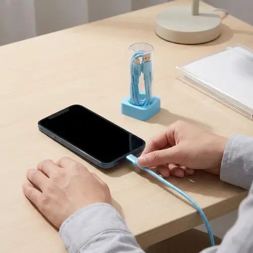 Cable USB Micro Cargador --- Display con 12 Unidades - imagen 3