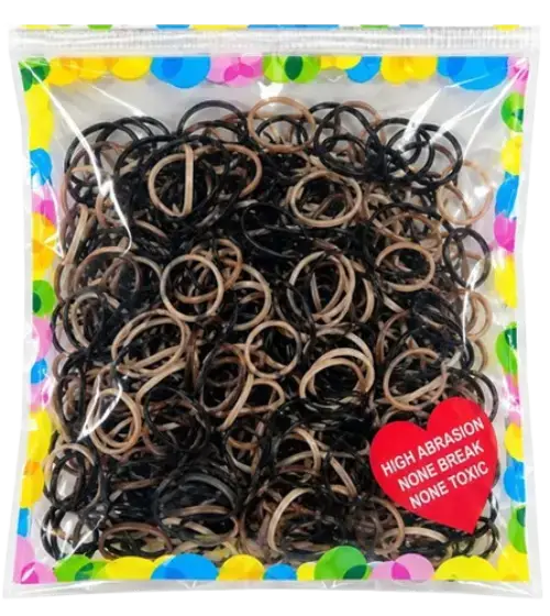 GOMITAS DE PELO ELÁSTICAS RESISTENTES - imagen 1