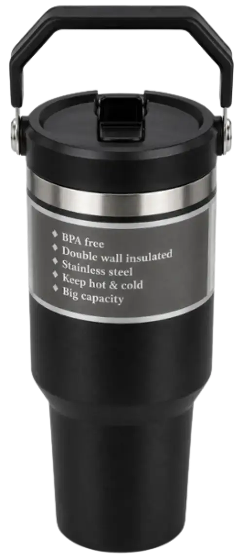 VASO TÉRMICO CON ASA 900ml - imagen 1