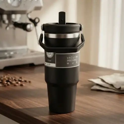 VASO TÉRMICO CON ASA 900ml - imagen 2