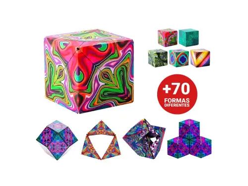 CUBO MÁGICO 3D TRANSFORMABLE ABS 4.5x4.5cm - imagen 4