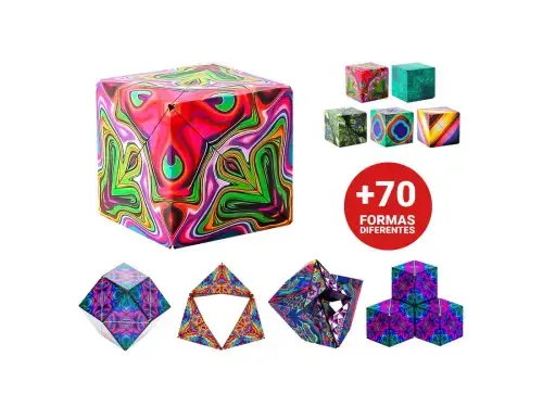 CUBO MÁGICO 3D TRANSFORMABLE ABS 4.5x4.5cm - imagen 4