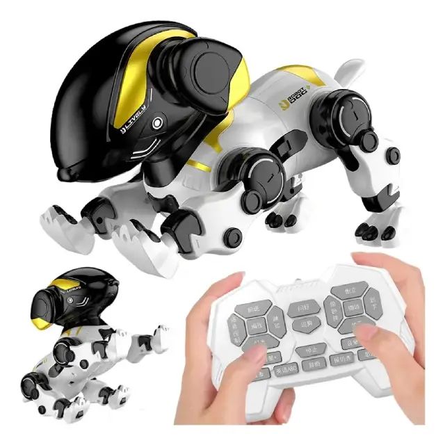 Robot Perro Interactivo Comandos De Voz Y Control Remoto Perro - imagen 2