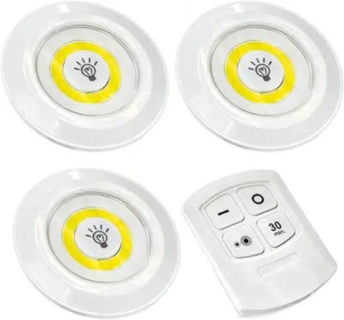 LUCES LED x3 c/CONTROL REMOTO - imagen 3