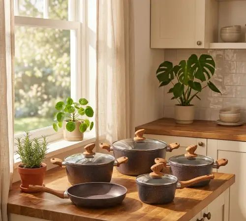 Juego de Cocina Completa Ollas, Sartén y Menaje - imagen 2