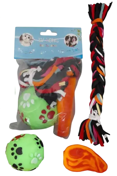 Set de 3 juguetes Pet Toys en Bolsa - imagen 1