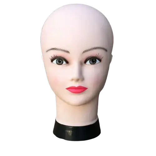 CABEZA DE PRÁCTICA PARA PELUQUERÍA SIN PELO - imagen 1
