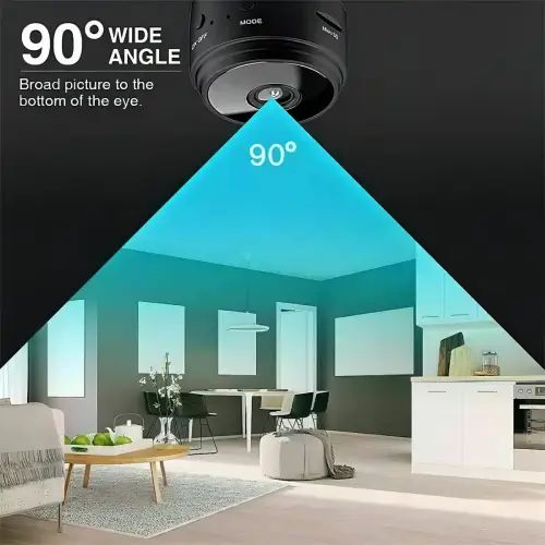 MINI CÁMARA WI-FI INALÁMBRICA RECARGABLE HD TF FUNCIONA CON APP 4.4x2.4cm - imagen 2