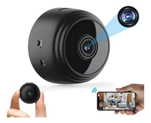 MINI CÁMARA WI-FI INALÁMBRICA RECARGABLE HD TF FUNCIONA CON APP 4.4x2.4cm - imagen 3